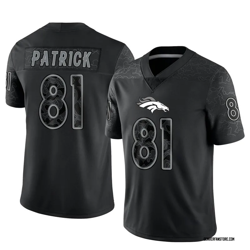 Tim Patrick Men's Nike White Denver Broncos Custom Game Jersey Size: Small