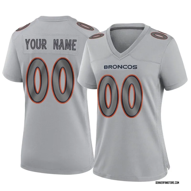 Denver Broncos Alternate Game Jersey - Custom - Womens