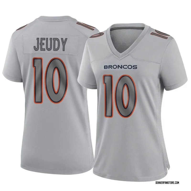 Men's Nike Jerry Jeudy Gray Denver Broncos Atmosphere Fashion Game Jersey