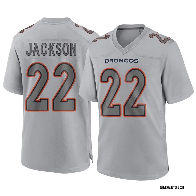 Kareem Jackson Men's Nike Navy Denver Broncos Alternate Custom Game Jersey Size: Extra Large