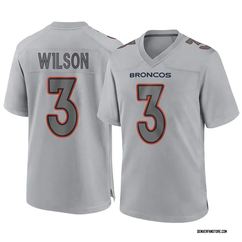 Highland Mint Russell Wilson Denver Broncos Jersey Impact Frame MPN:PHOTO17031K