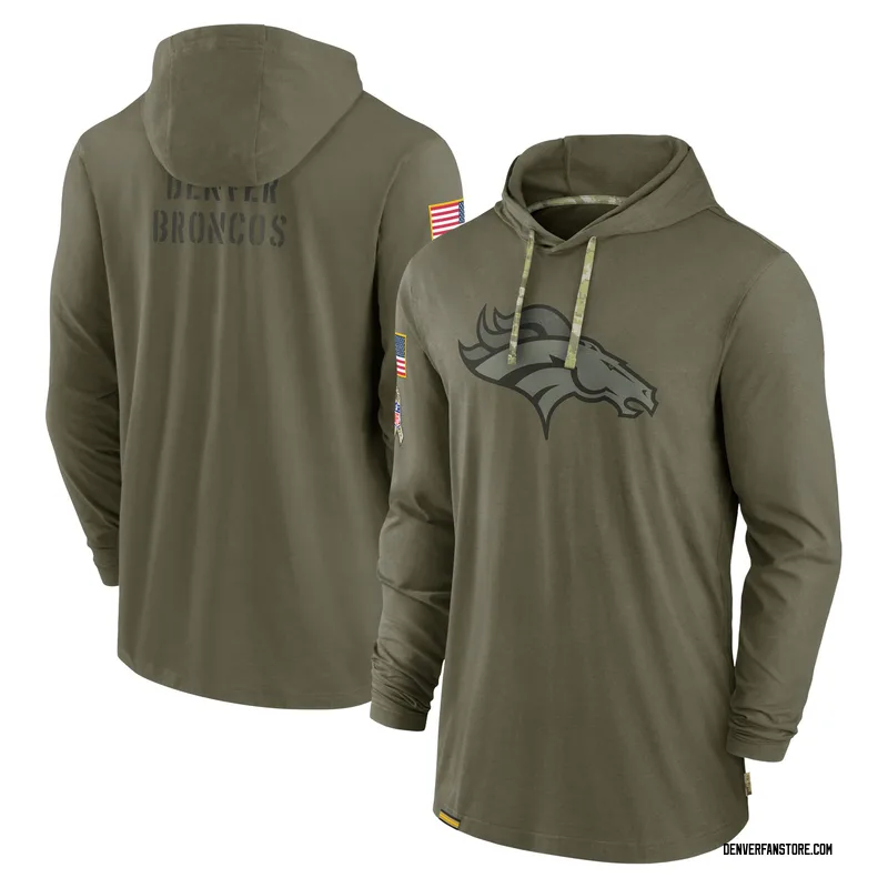 Personalized NFL Denver Broncos Special Salute To Service Design Hoodie -  Torunstyle