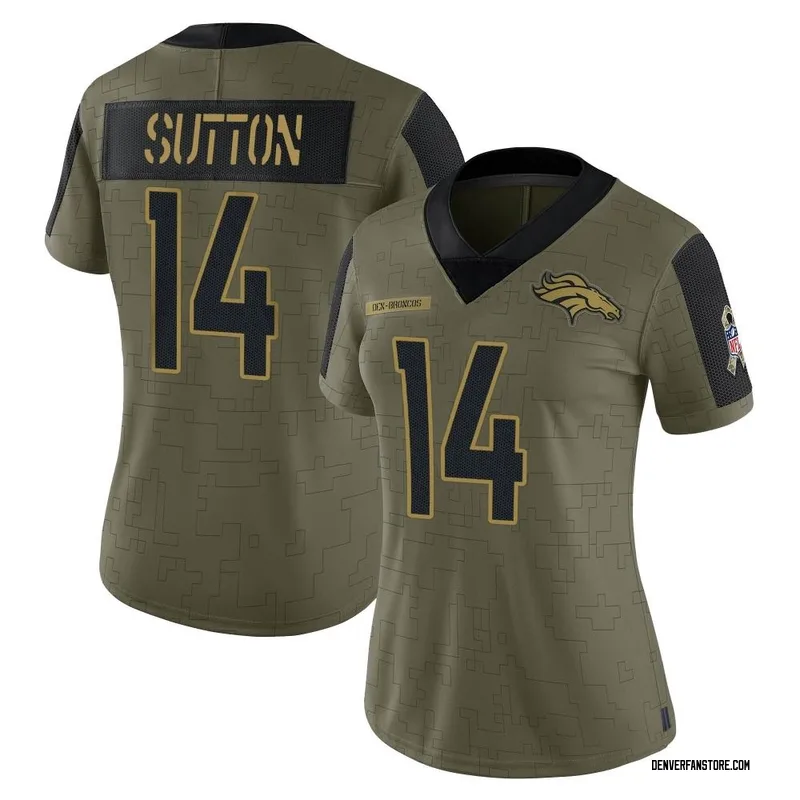 Russell Wilson Denver Broncos Nike Youth 2023 Salute To Service Limited  Jersey - Brown