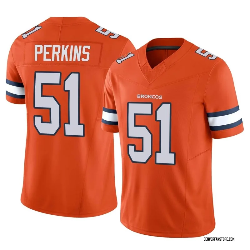 Women's Denver Broncos Ronnie Perkins Nike Orange Game Jersey