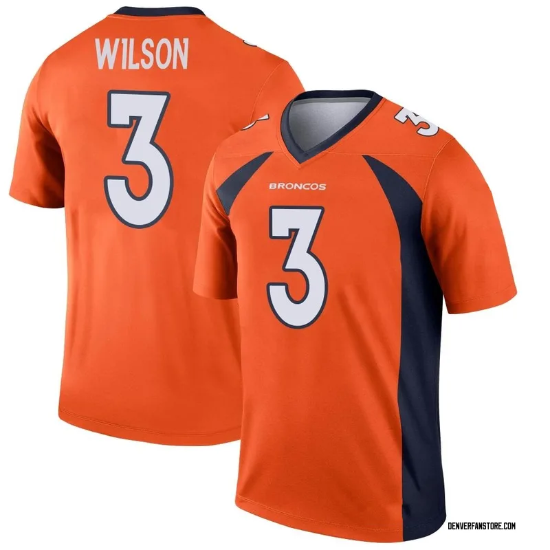 Men's Denver Broncos Javonte Williams Nike Orange Player Game Jersey