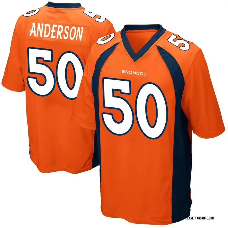 Zaire Anderson Game Worn Denver Broncos Jersey & Pant Set From 12/14/17 vs  the Indianapolis Colts ~Limited Edition 1/1~