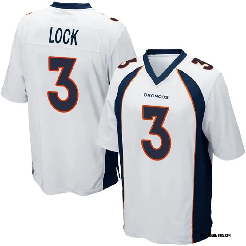 NFL_Jerseys Jersey Denver''Broncos''#3 Drew Lock 30 Phillip