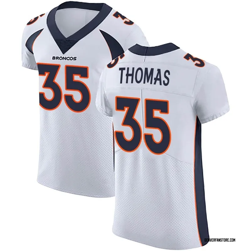 Dymonte Thomas Youth Denver Broncos Nike Vapor F.U.S.E. Jersey - Limited  Orange