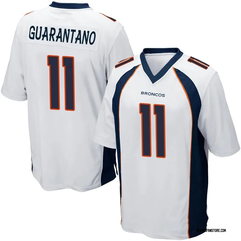 Jarrett Guarantano Men's Denver Broncos Nike Alternate Vapor Untouchable  Jersey - Elite Navy