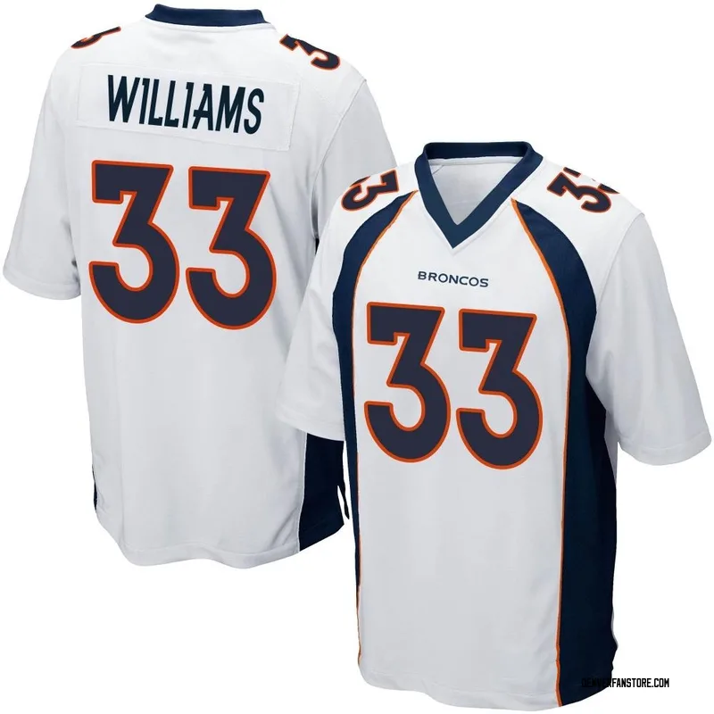 Javonte Williams Signed Denver Broncos Jersey (Beckett Hologram) 2021 2nd  Rnd Pk