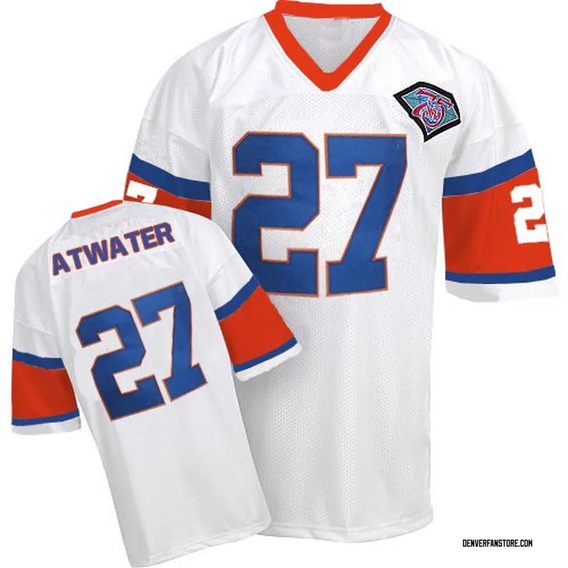 Mitchell & Ness Men's Mitchell & Ness Steve Atwater White Denver