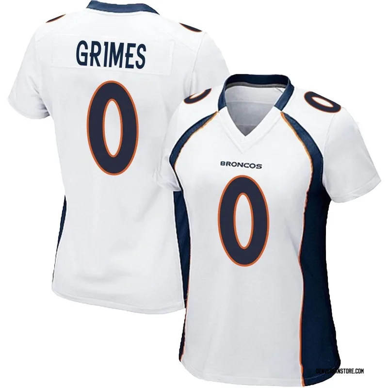 Denver Broncos Jersey - White Nike Women's Custom Game